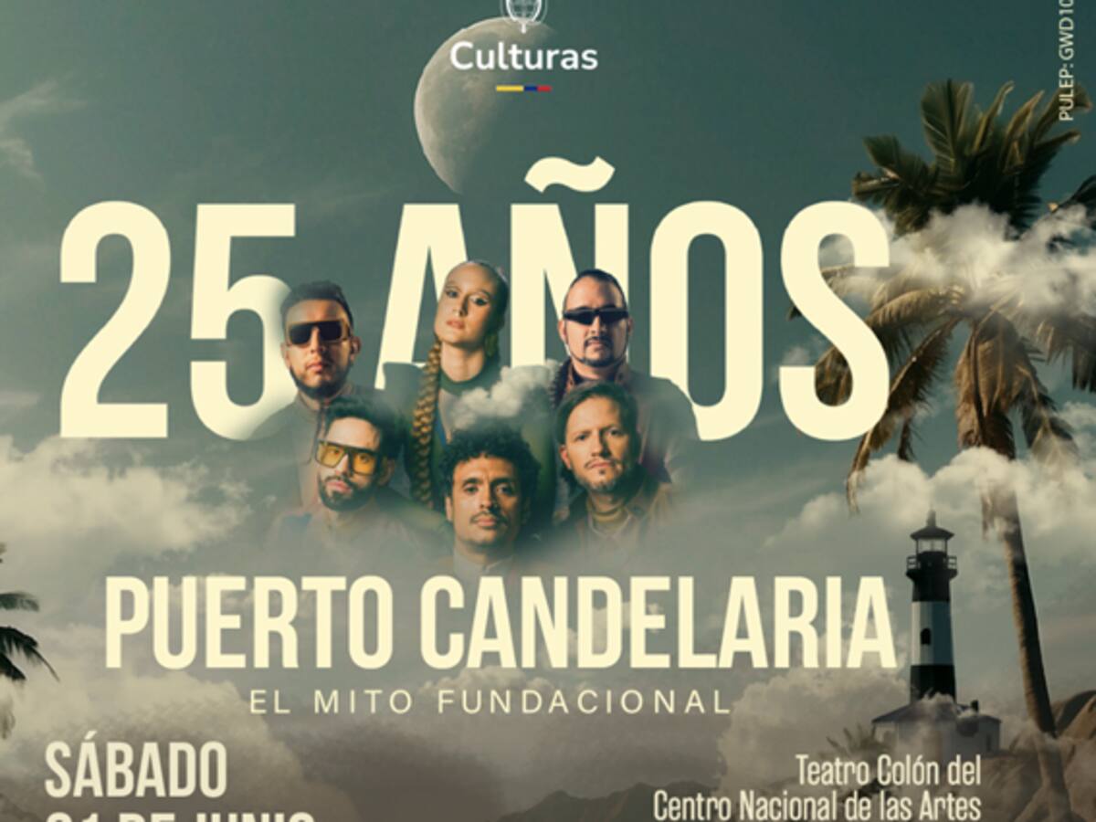 Puerto Candelaria celebra 25 años con El Mito Fundacional en el Teatro Colón