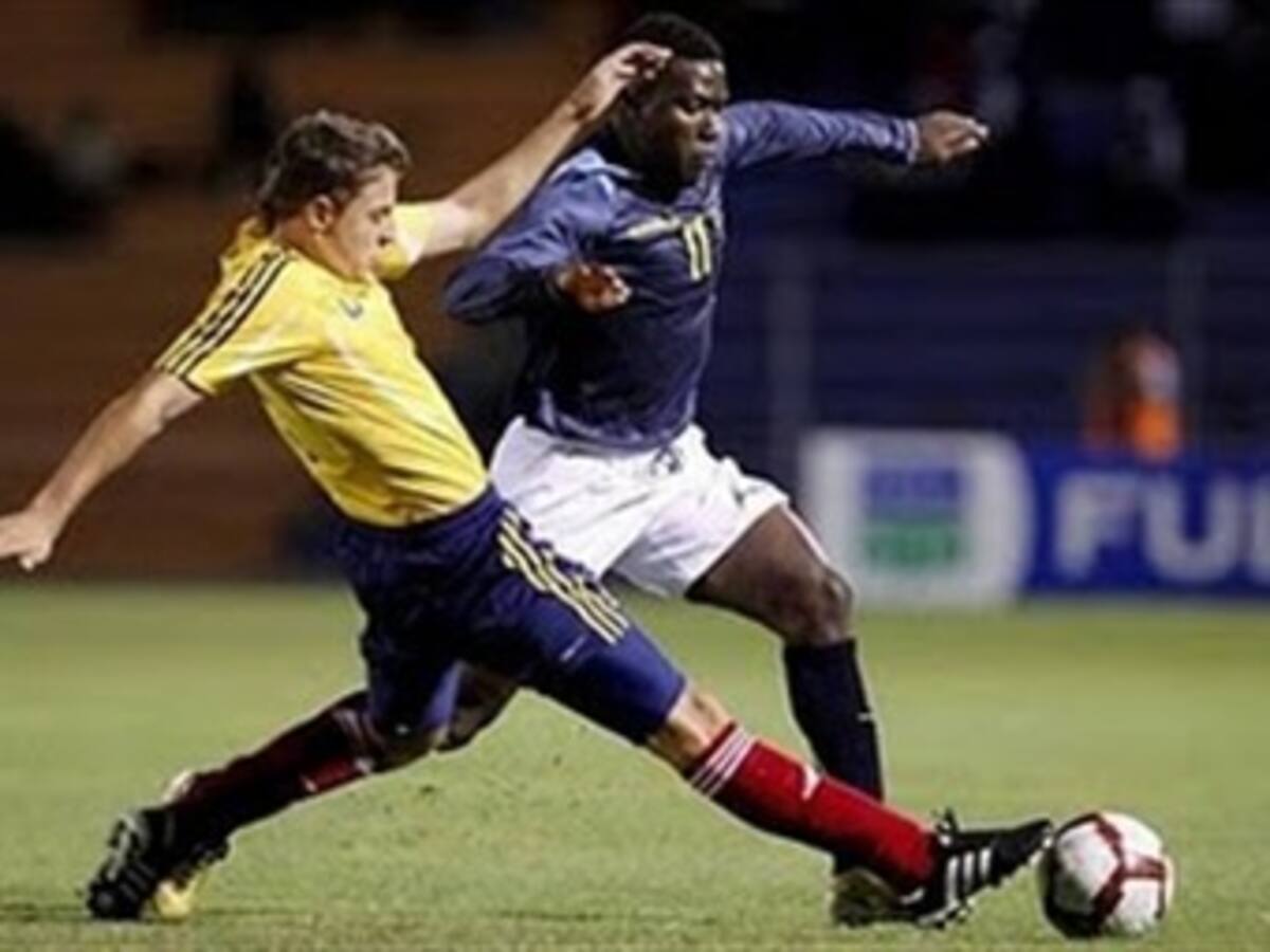 Colombia venció 2-0 a Ecuador en amistoso con miras al Mundial Sub-20