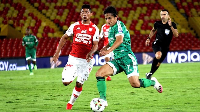 Santa Fe vs Equidad en el Finalización 2021
