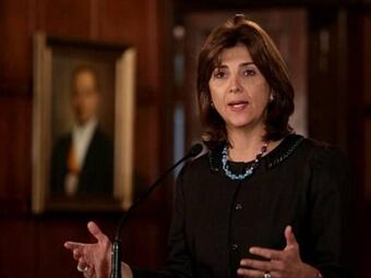 La canciller María Angela Holguín. Foto: Colprensa.