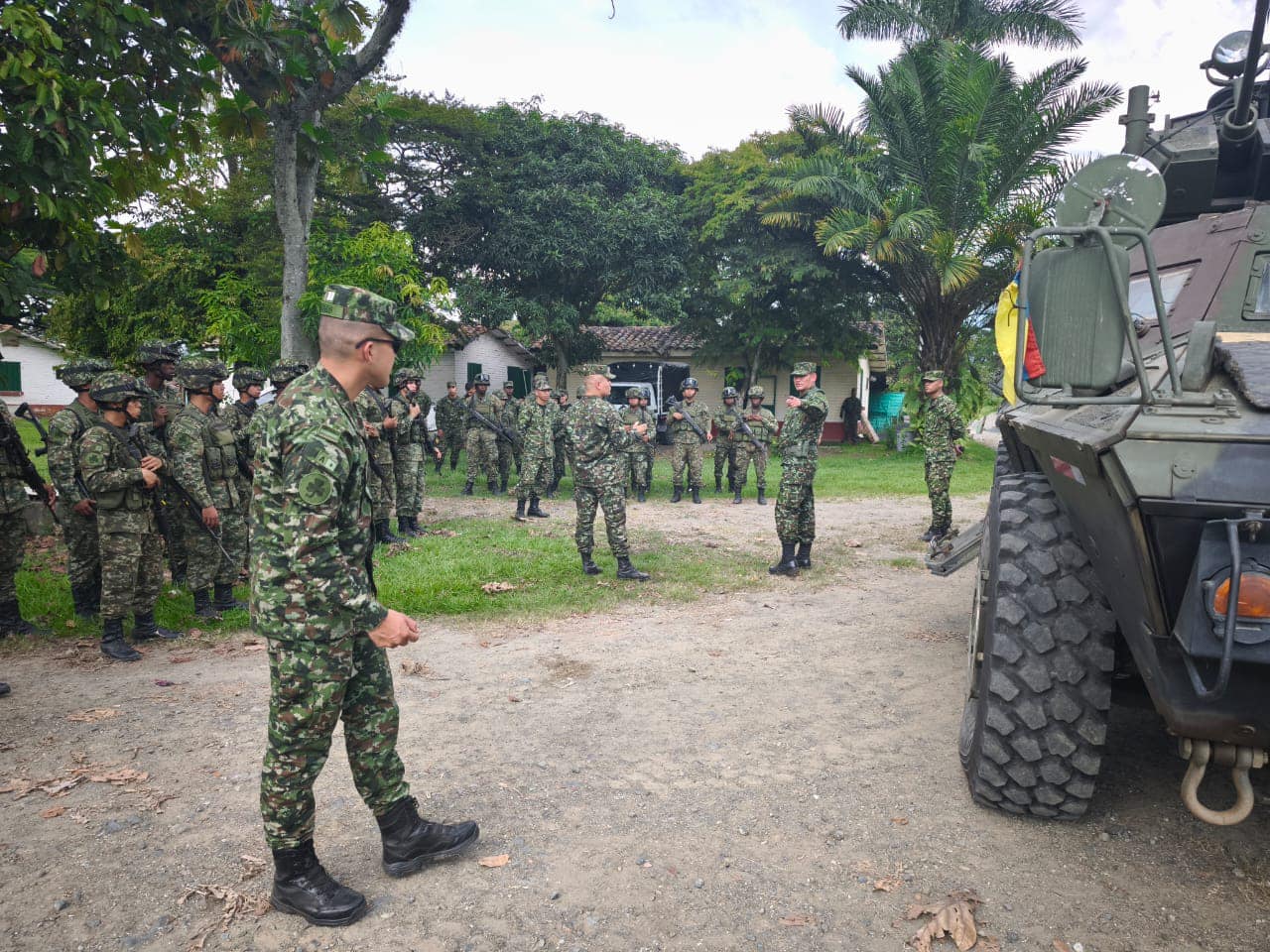 Soldados en Florida, Valle - Alcaldía