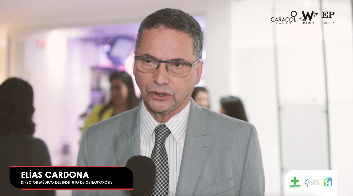 Elías Cardona, director del Instituto de Osteoporosis
