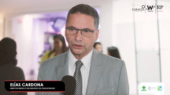 Elías Cardona, director del Instituto de Osteoporosis