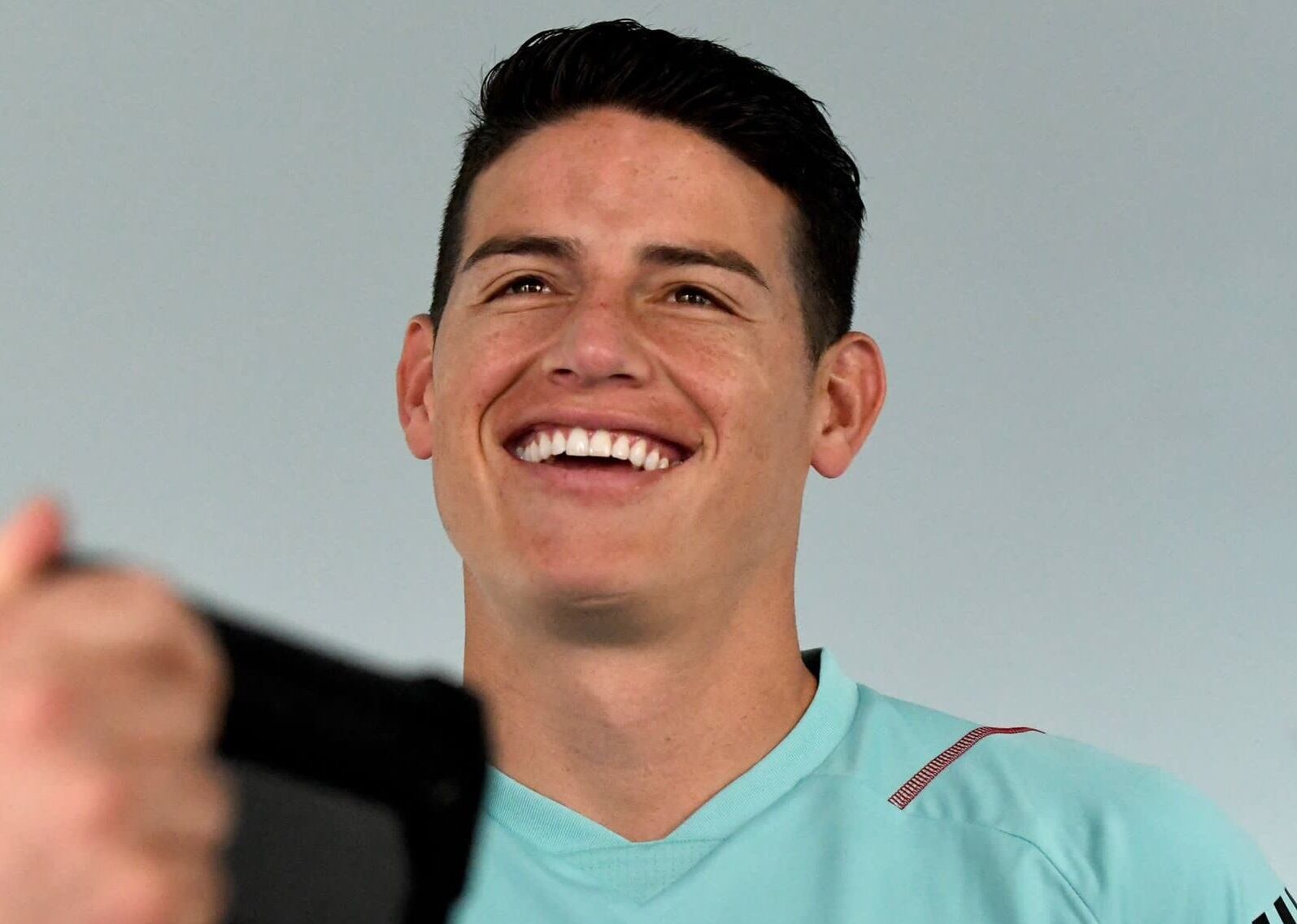 James Rodríguez en la concentración de la Selección Colombia / FCF