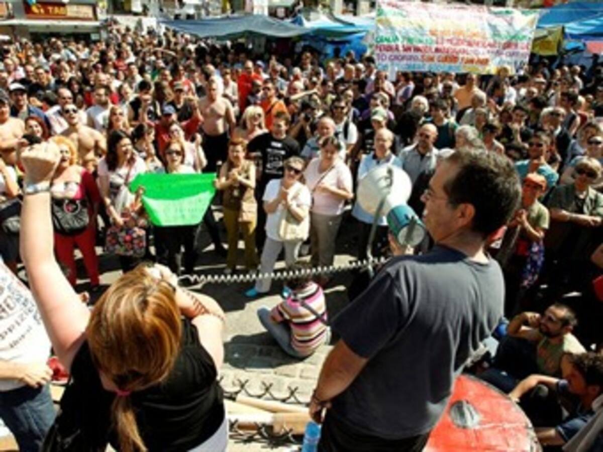 España vive una nueva jornada de protestas antes de las elecciones