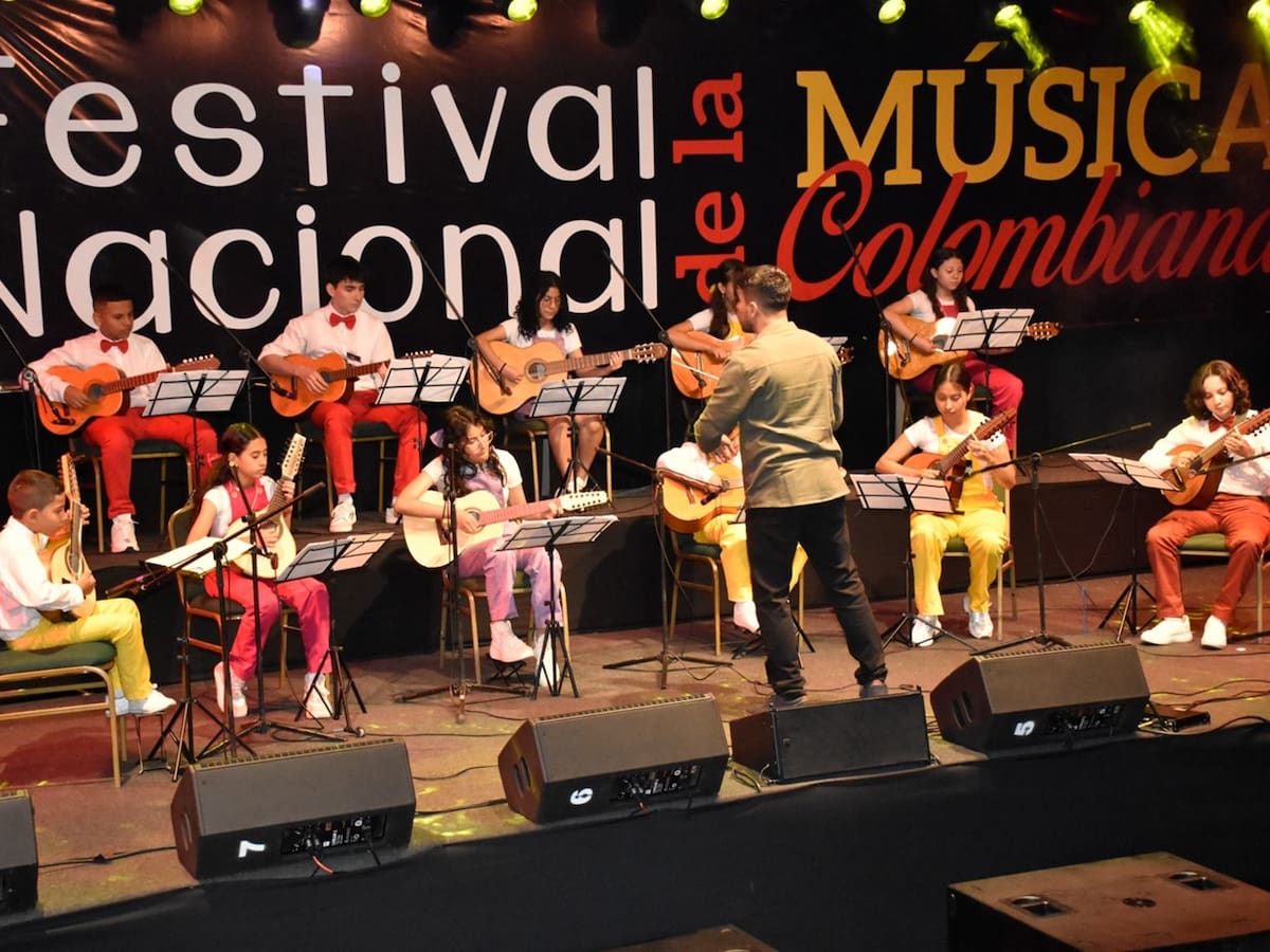 El Festival Nacional de la Música Colombiana tendrá hoy su concierto de apertura