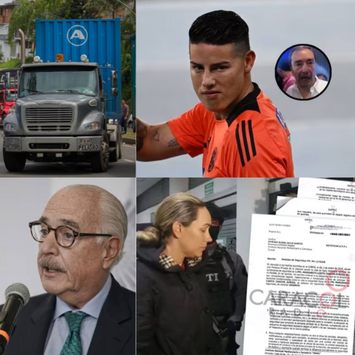 Noticias de 7 de enero: suspensión de aumento en ciertos peajes, posesión en Venezuela y otros titulares