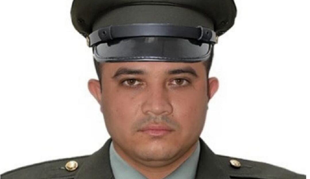 Patrullero Jonny Alfredo Contreras Cruz. Cortesía: Policía