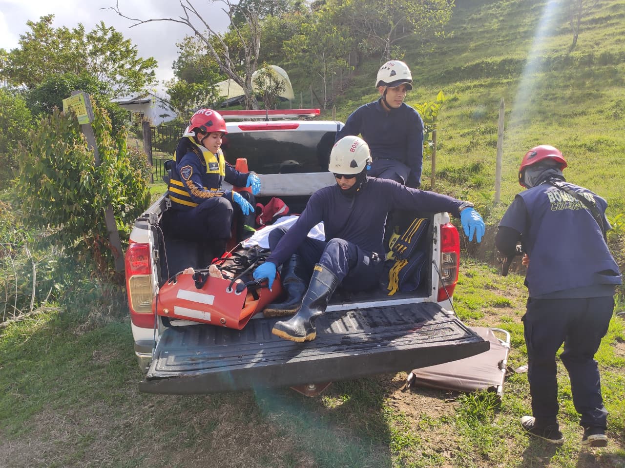 Accidente en el municipio de San Carlos, Antioquia.