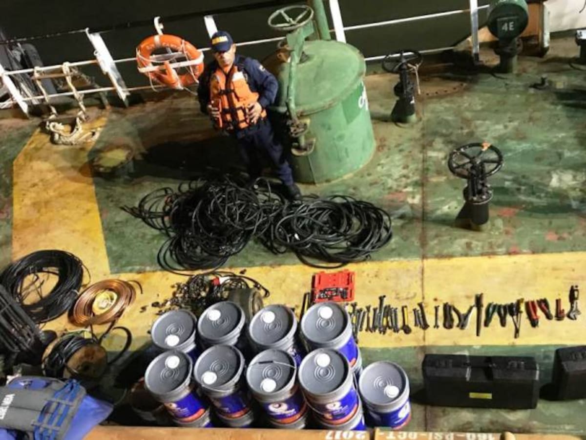 Armada Nacional frustra robo a un buque en aguas de la Bahía de Cartagena