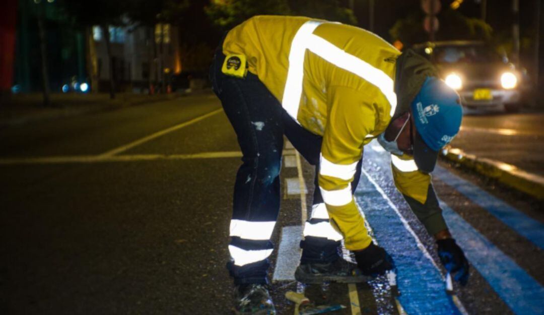 Intervención en vías de Manizales 