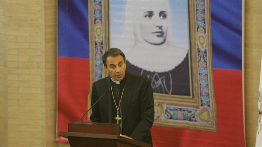 El nuncio apostólico Ettore Balestrero. Foto: Colprensa