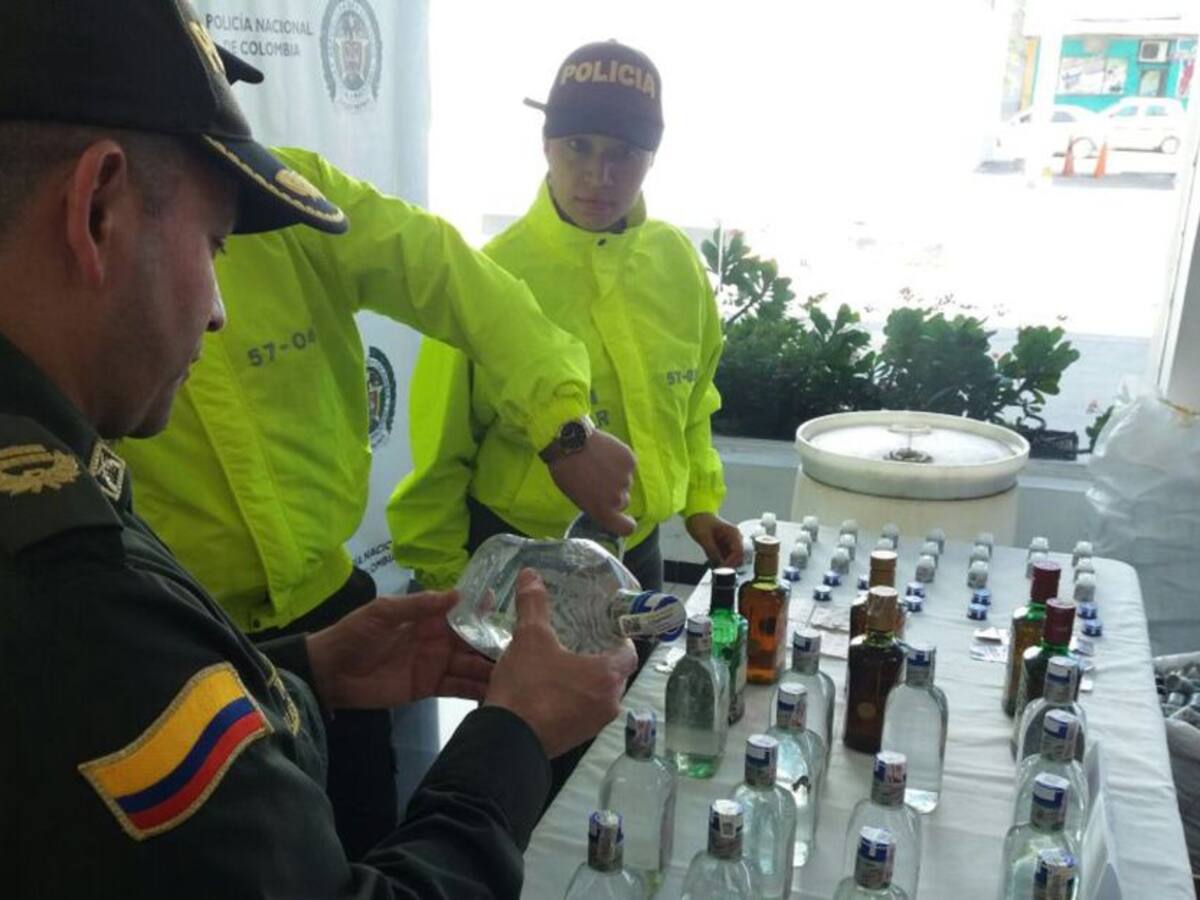 Cierran ocho establecimientos en Pereira por venta de licor adulterado