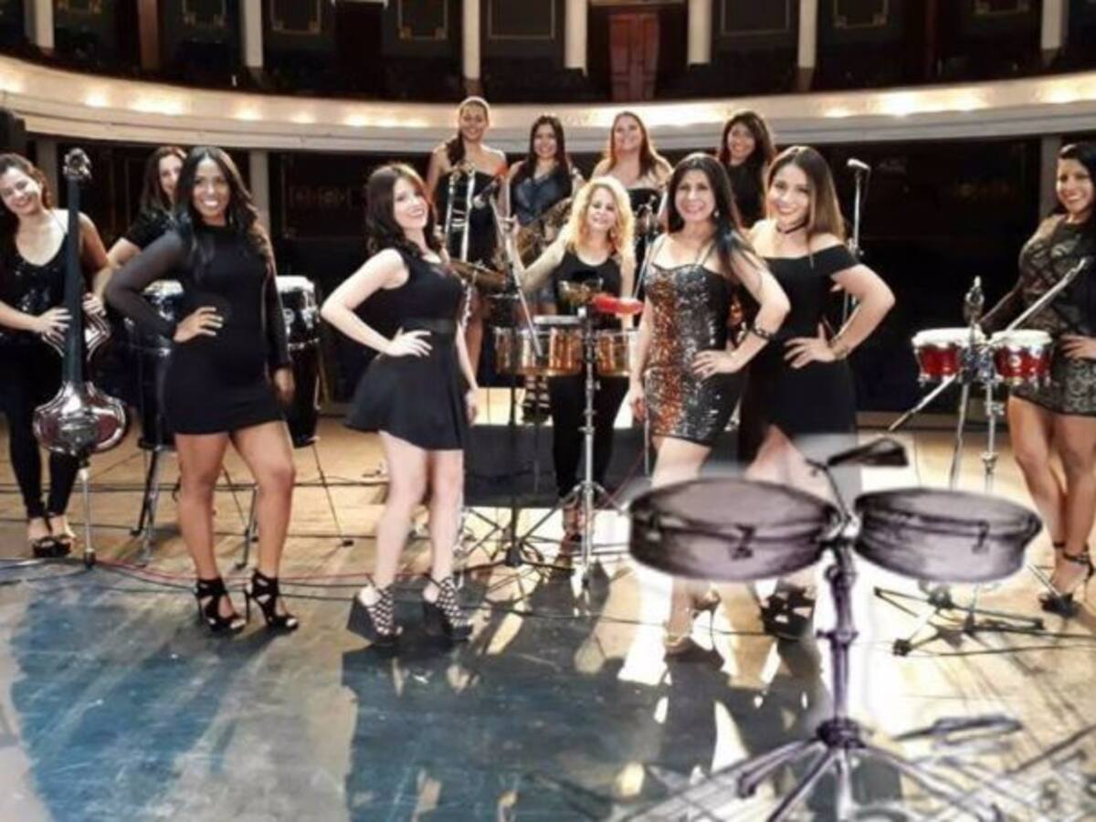 D´Caché, orquesta femenina de salsa que cumple 25 años de carrera