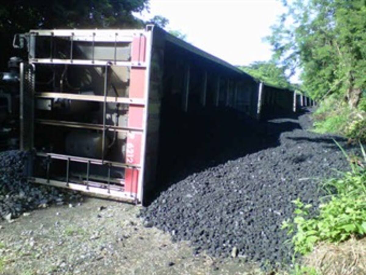 Paralizado trasporte de carbón entre Ciénaga y Santa Marta