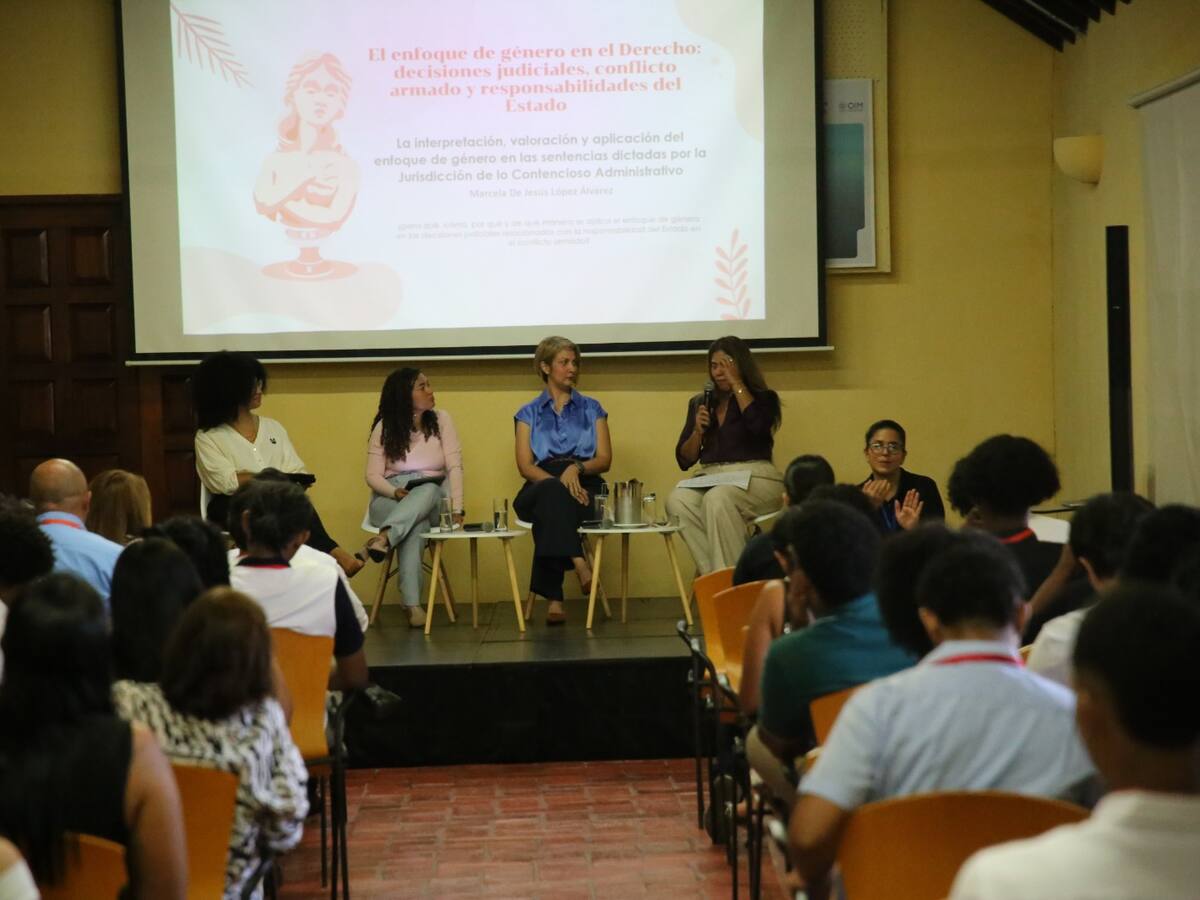 En Cartagena, expertas reflexionan sobre el enfoque de género en el derecho