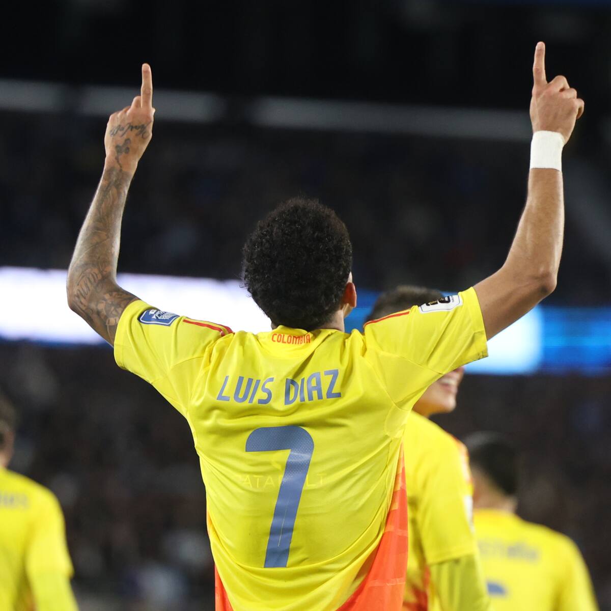 Luis Díaz en lo más alto: Tabla de goleadores de la Eliminatoria, tras su golazo ante Argentina