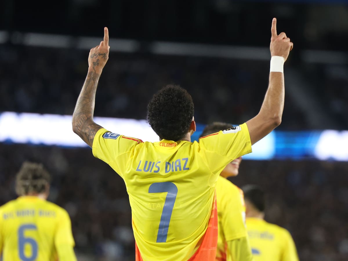 Luis Díaz en lo más alto: Tabla de goleadores de la Eliminatoria, tras su golazo ante Argentina