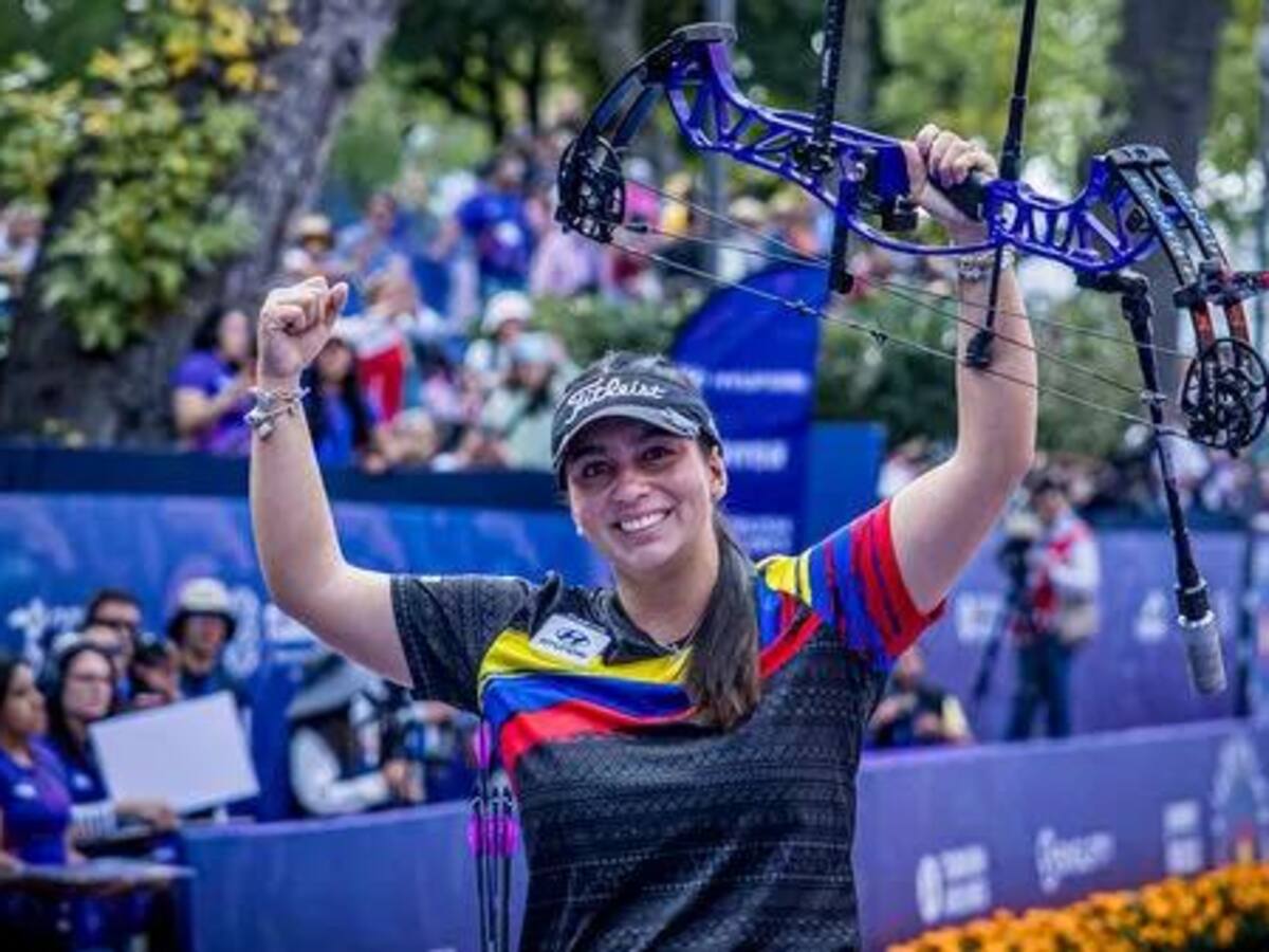 Sara López consiguió la medalla de oro en la Copa Mundo de Tiro con Arco y hace historia