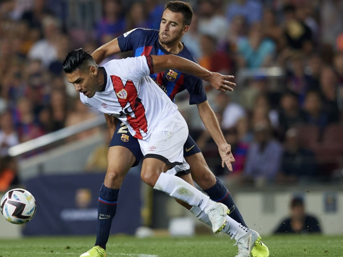 Rayo Vallecano y Falcao logran un valioso empate en su visita al Barcelona