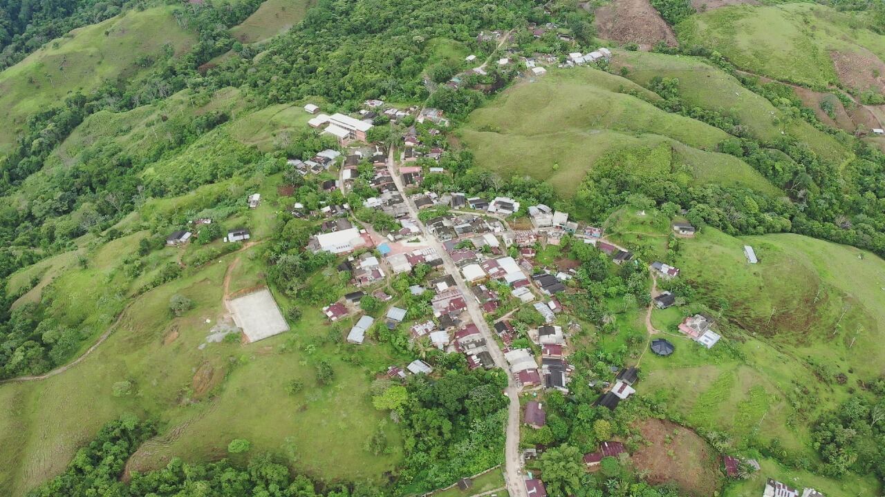 Corregimiento de Raudal Viejo, Valdivia Antioquia- foto Brigada 11 del ejército
