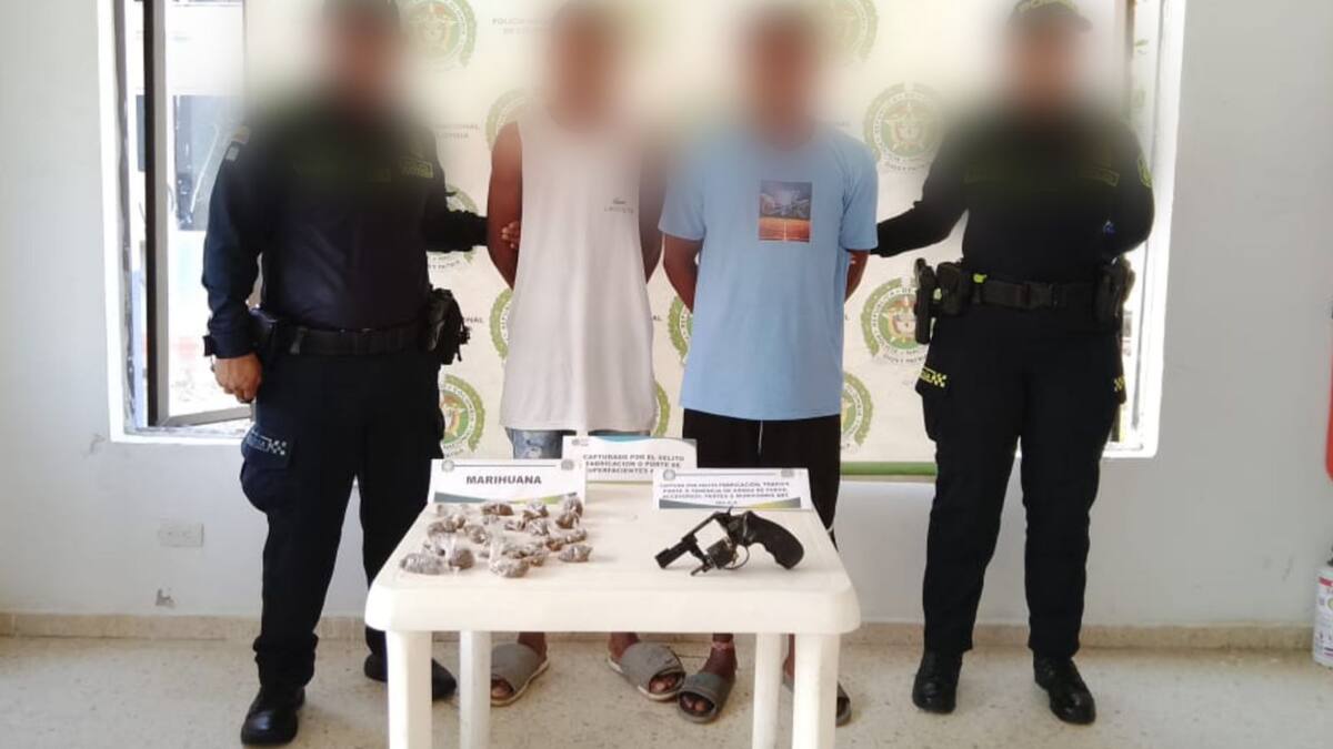 Once capturados y más de 4.280 dosis de droga incautadas en municipios de Bolívar