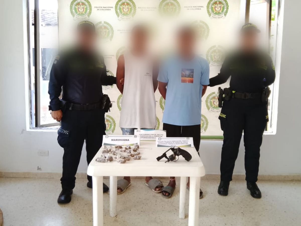 Once capturados y más de 4.280 dosis de droga incautadas en municipios de Bolívar