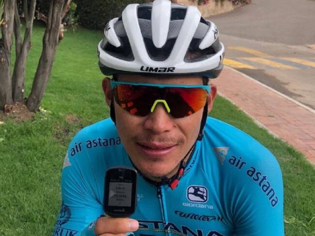 'Supermán' López regresó a los entrenamientos en la carretera