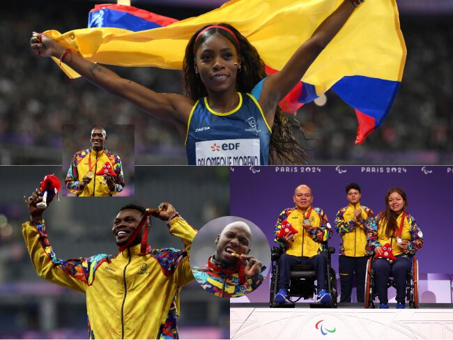 Colombia ganó siete medallas de oro en los Juegos Paralímpicos de París 2024 / Getty Images.