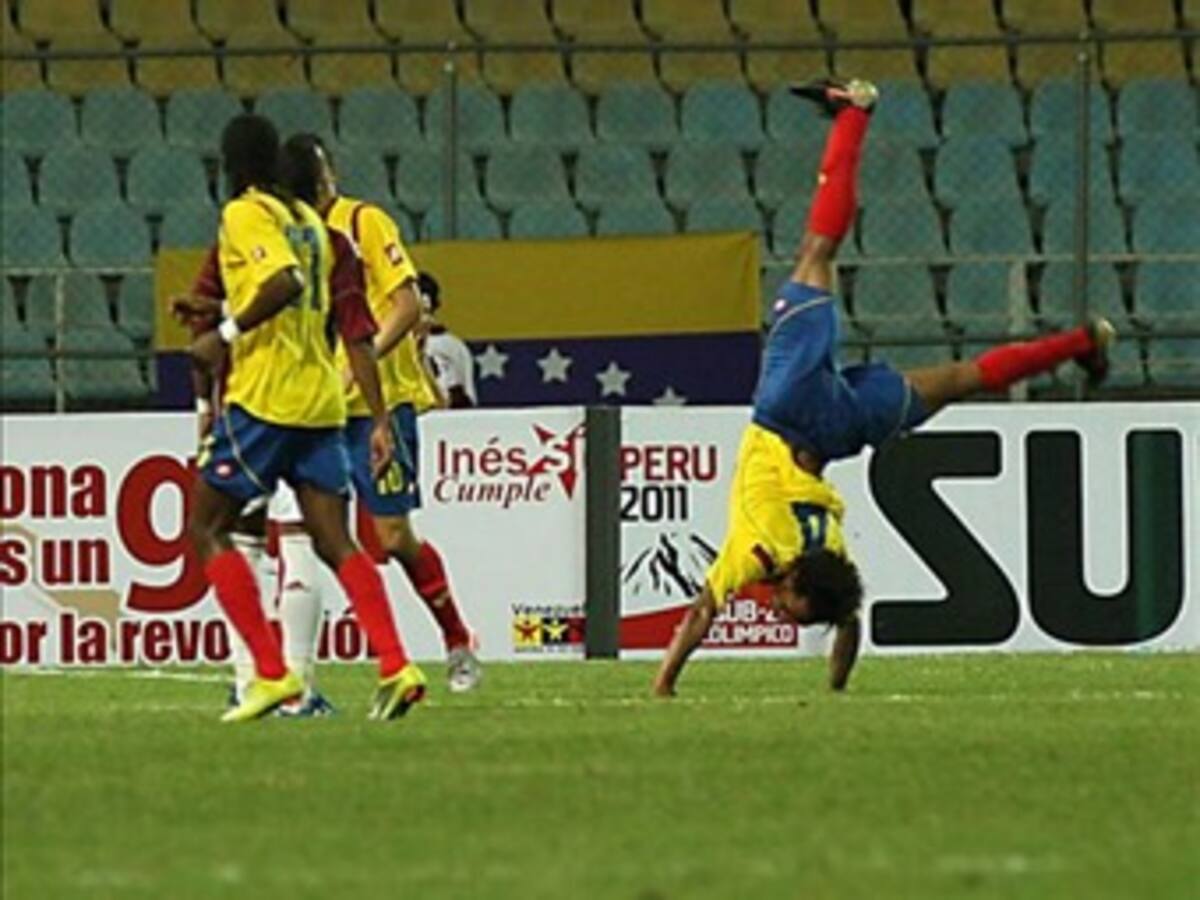 Colombia venció 2-0 a Venezuela en amistoso en Puerto La Cruz