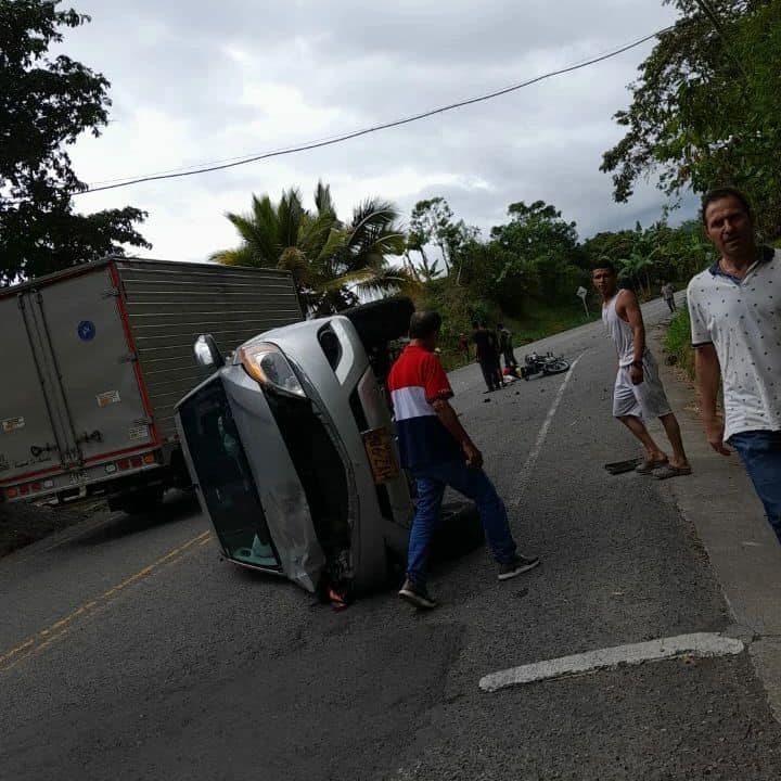 Accidente Dabeiba- foto cortesía