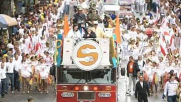 32ª caminata de Solidaridad por Colombia pidió ayudar a los más vulnerables