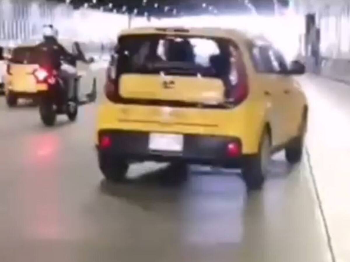 Intolerancia en las vías: ciclista es amenazado por un taxista en Medellín
