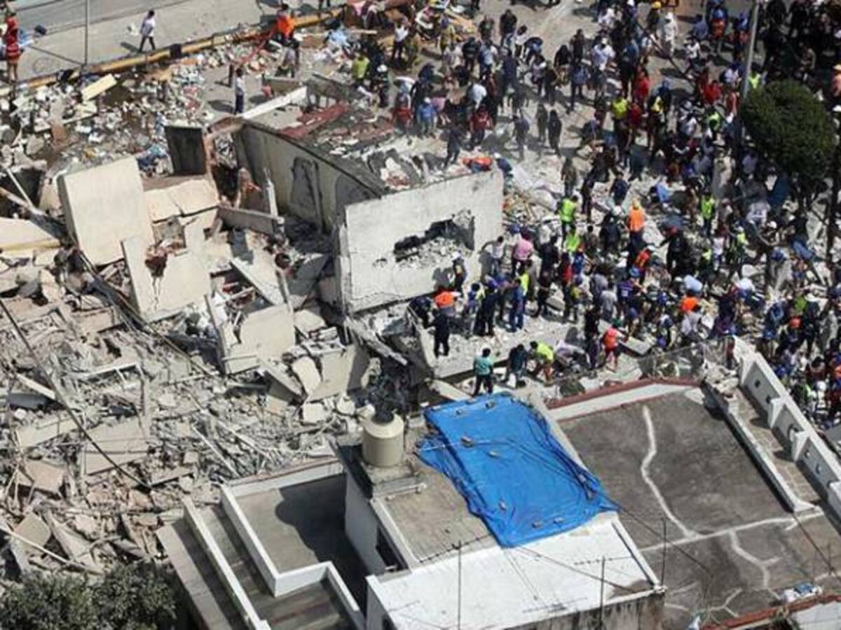 Así amaneció México tras el terremoto que dejó decenas de muertos