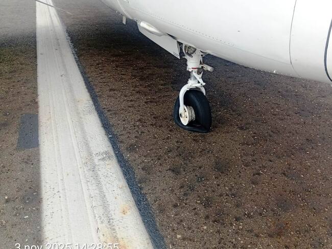 Aeropuerto de Cartagena restableció operaciones después de superar retirar avioneta de la pista