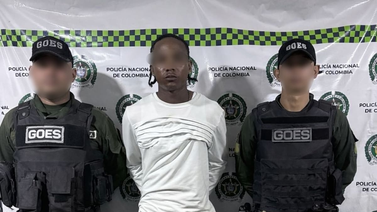 Cayó alias “El Mairon”, con un revólver en el corregimiento de La Boquilla