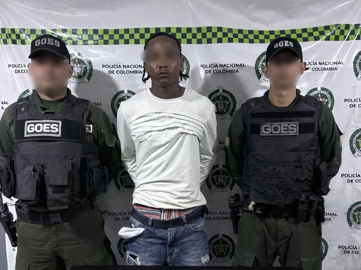 Cayó alias “El Mairon”, con un revólver en el corregimiento de La Boquilla