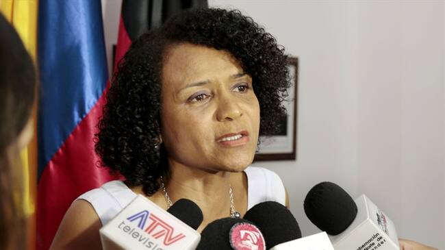 María Eugenia Riascos y uno de sus ex secretarios se encuentran prófugos de la justicia. Foto: Gobernación de Norte de Santander