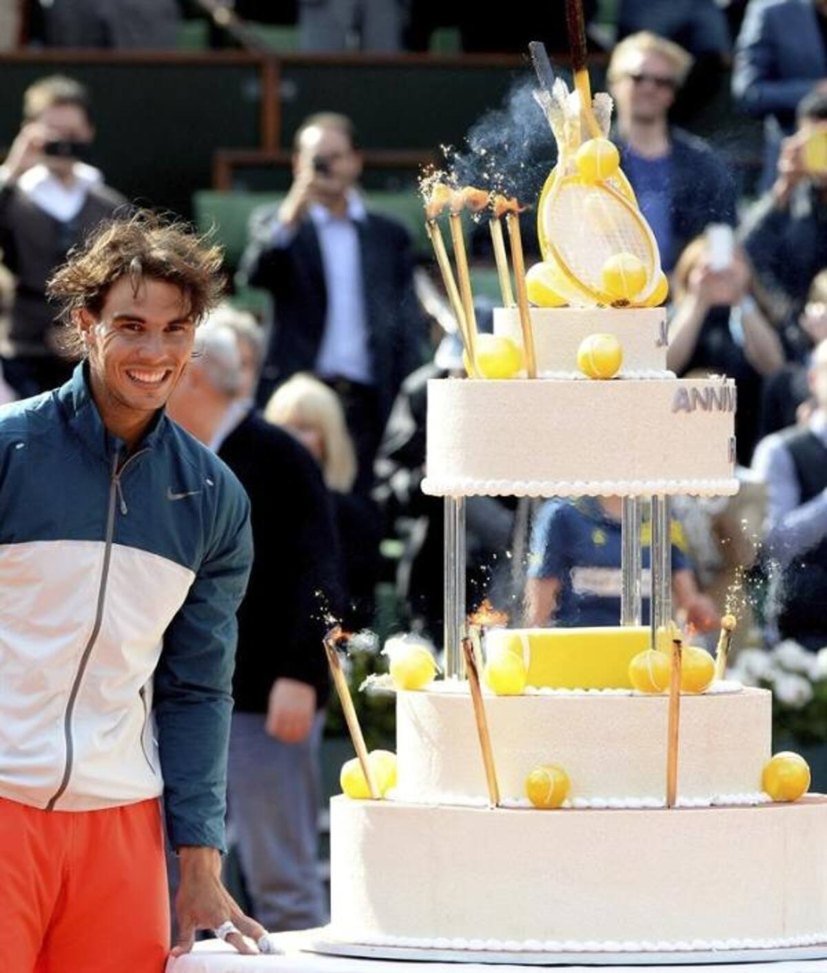 El de Mallorca sonríe el día de su cumpleaños. Foto: EFE