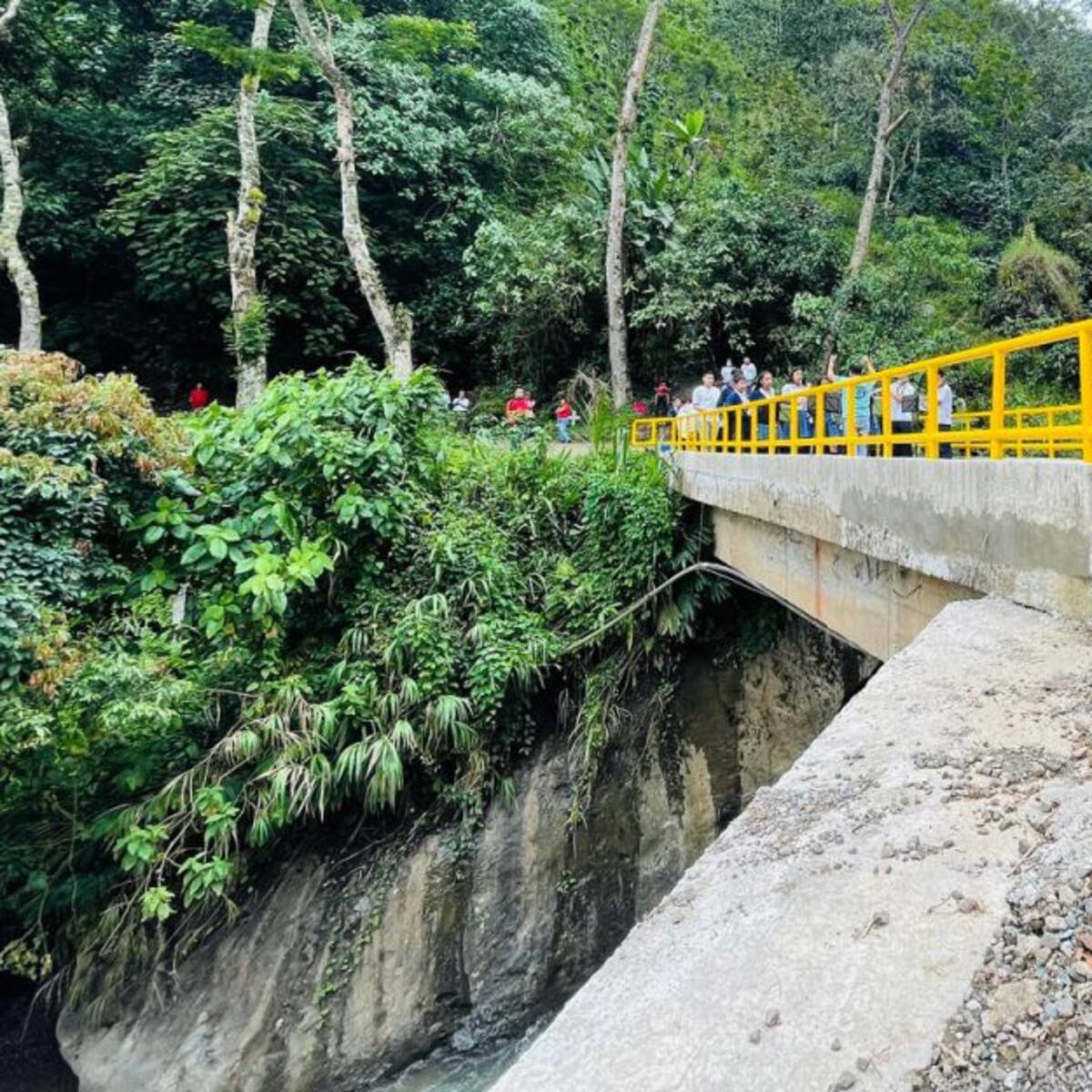 Resguardo San Lorenzo cuenta de nuevo con el puente San Jerónimo