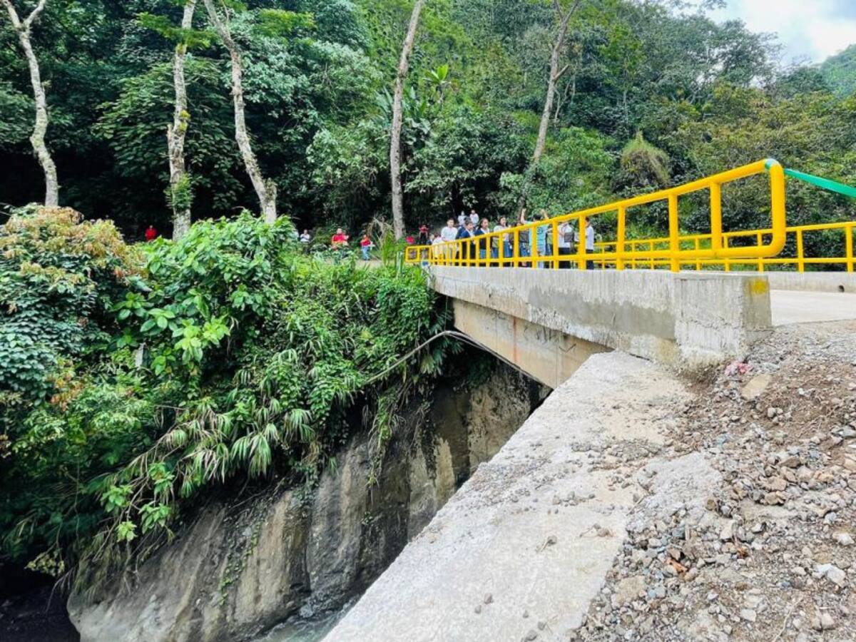 Resguardo San Lorenzo cuenta de nuevo con el puente San Jerónimo