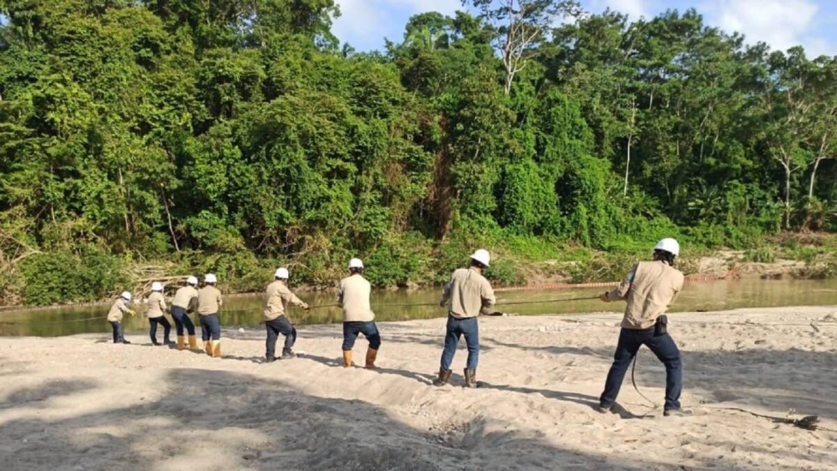 Derrame de crudo en zona rural de Tibú