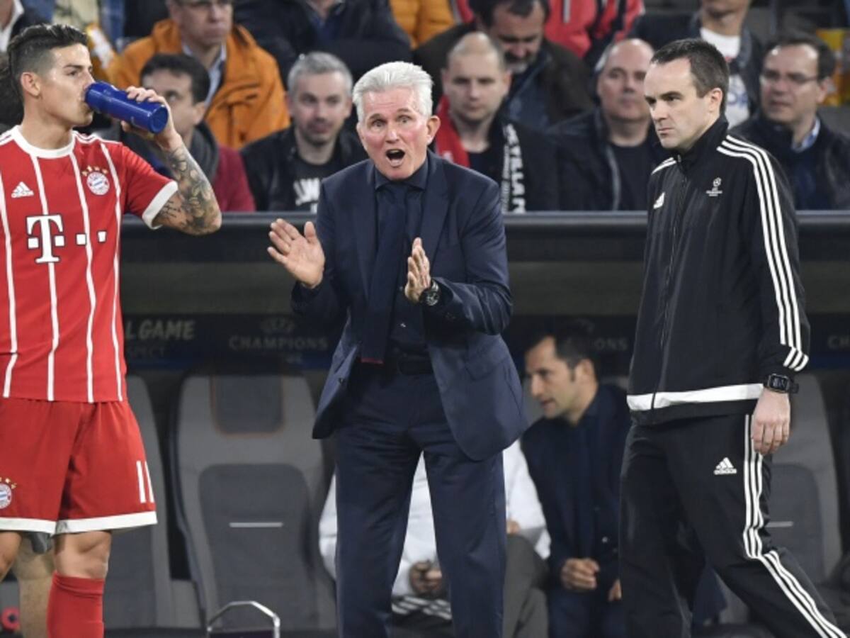 Nuestros espectadores están encantados con James: Heynckes