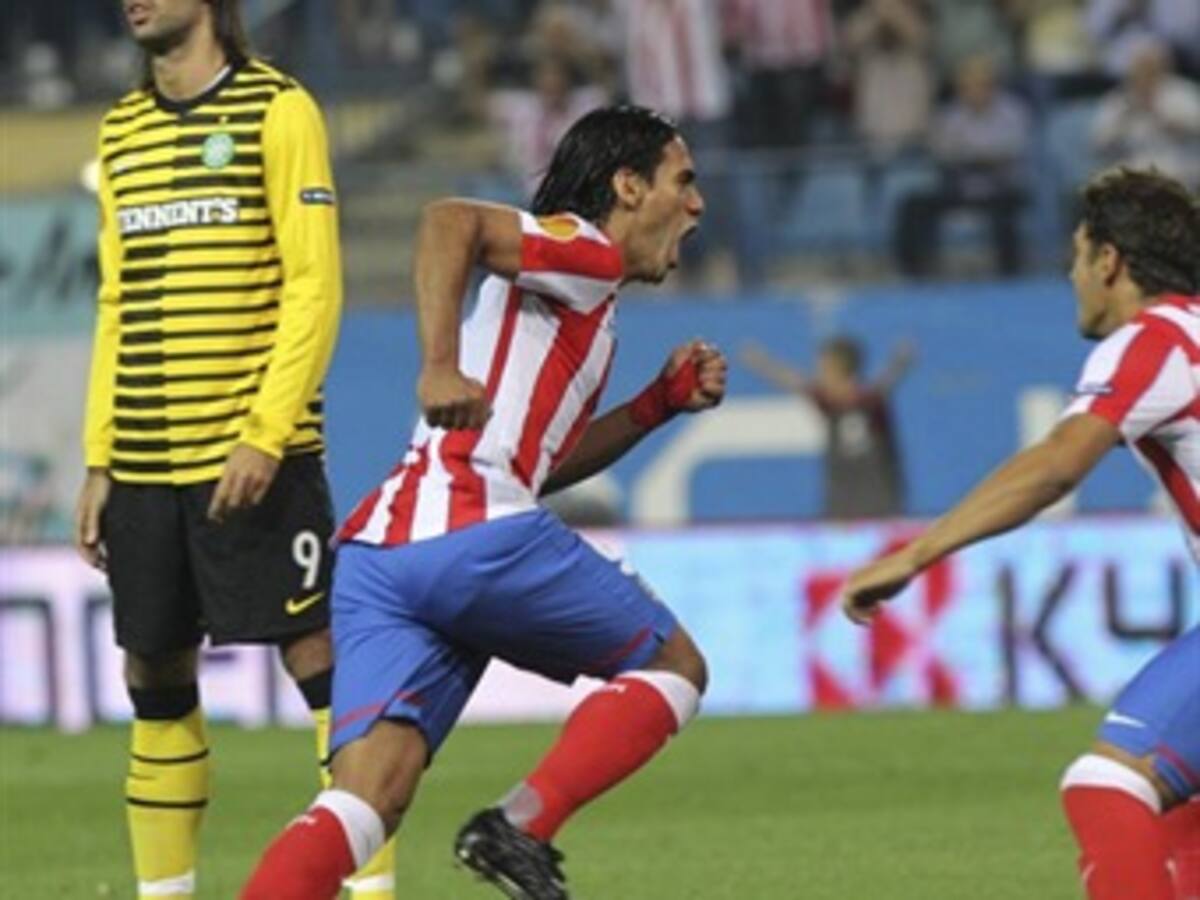 Falcao García se estrenó con gol y triunfo en la Europa League