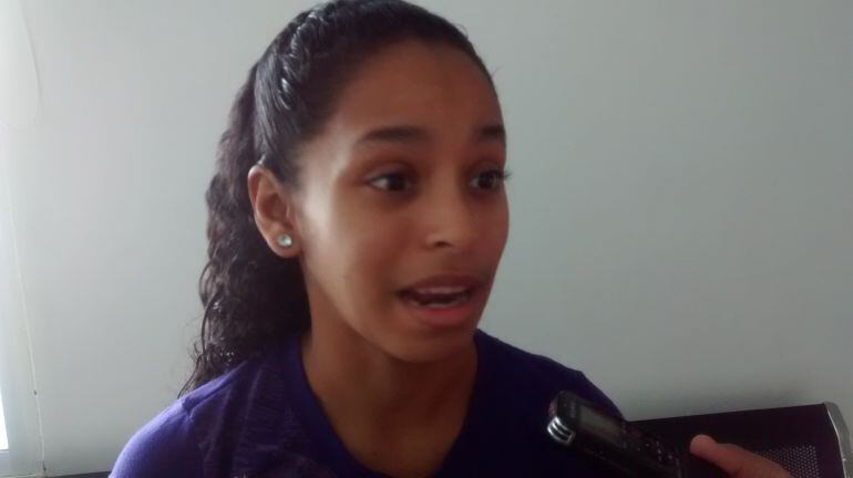 Rubelis Rendiles, madre de una menor de dos años, que llegó desnutrido procedente de Venezuela