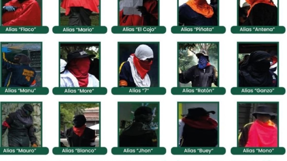 Señalan a 20 personas de generar los desórdenes en las universidades públicas de Medellín