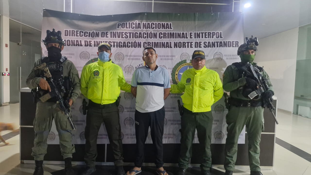 Capturado alias "Pantera" presunto cabecilla EMC / Foto: Cortesía