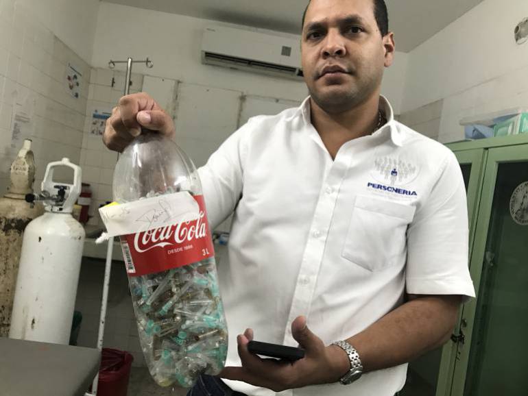 Chadán Rosado Taylor, personero distrital. Foto: Caracol Radio Santa Marta