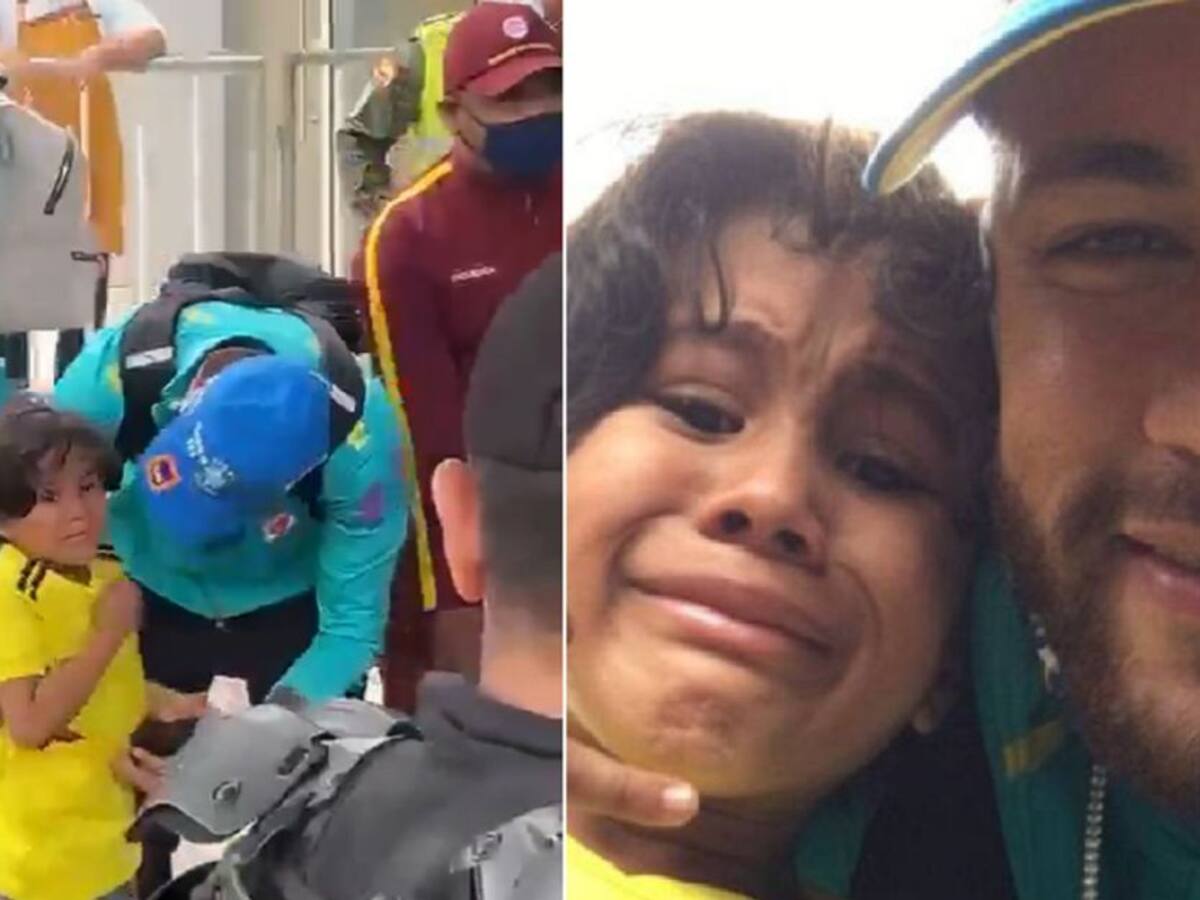 Noymar: Lloraba de emoción y le dije a Neymar que lo amaba con mi corazón