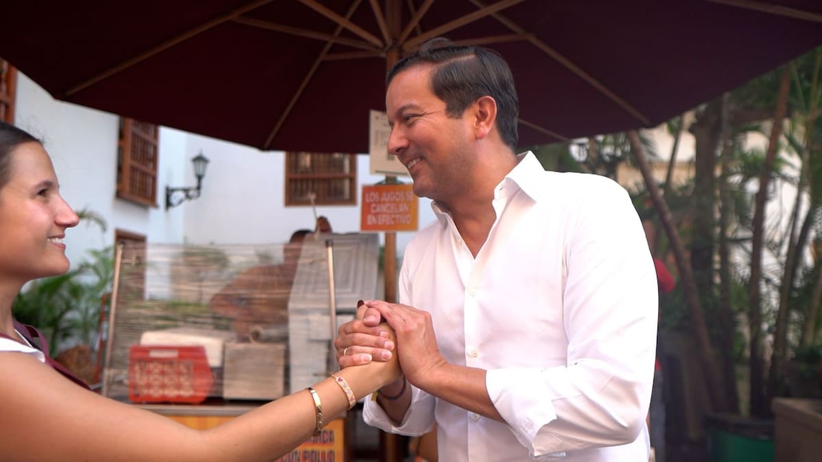 David Luna visitó Cartagena y reiteró su apoyo al alcalde Dumek Turbay tras declaraciones de Petro